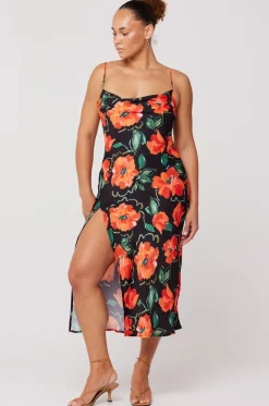 Fashion Madison Slip In Poppy Women Dresses