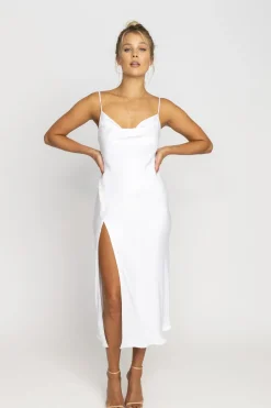 Online Madison Slip In White Women Dresses
