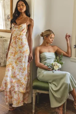 Online Marisol Dress In Gardenia Women Dresses