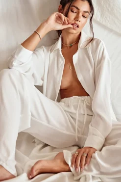 Cheap Miley Set In White Women Bottoms