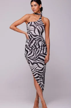 Online Nicole Mesh Midi In Tigris Women Dresses