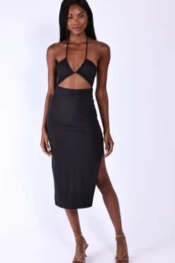 Cheap Nikki Dress In Black Women Dresses