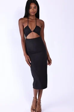 Cheap Nikki Dress In Black Women Dresses