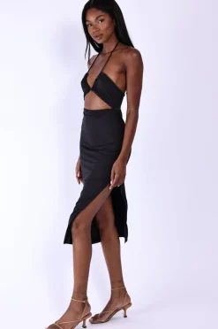Cheap Nikki Dress In Black Women Dresses