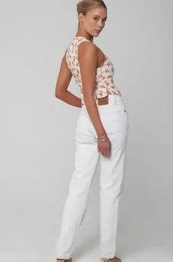 Fashion Noah Vest In Fawn Women Tops