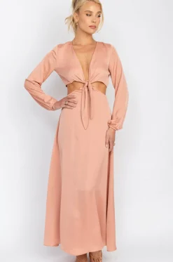 Cheap Noelle Maxi In Blush Women Dresses