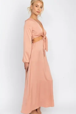 Cheap Noelle Maxi In Blush Women Dresses