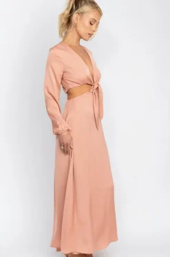 Cheap Noelle Maxi In Blush Women Dresses
