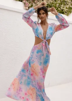 Discount Noelle Maxi In Serene Women Dresses