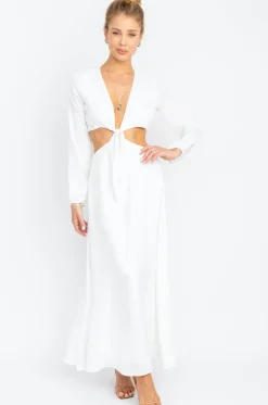 Best Sale Noelle Maxi In White Women Dresses