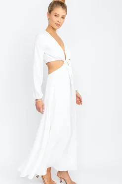 Best Sale Noelle Maxi In White Women Dresses