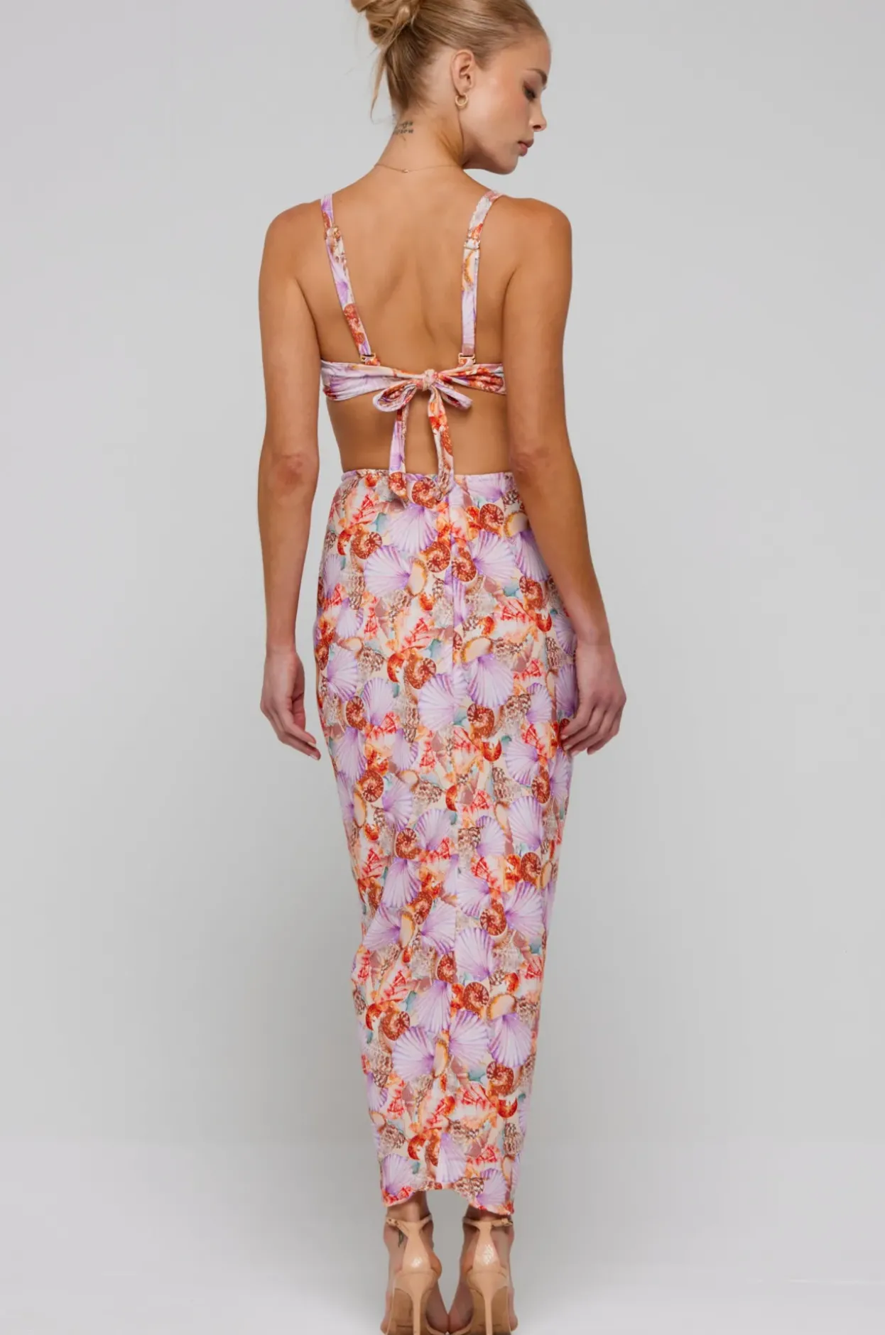 Hot Pepper Bra Top In Coral Women Tops