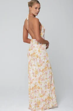 Shop Pfeiffer Dress In Gardenia Women Dresses