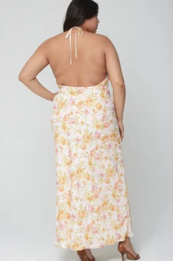 Shop Pfeiffer Dress In Gardenia Women Dresses