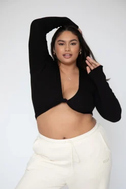 New Quinn Top In Black Women Tops