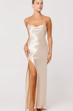 Discount River Slip In Champagne Women Dresses