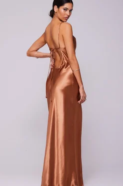 Sale River Slip In Copper Women Dresses