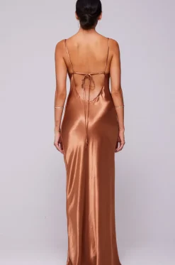 Sale River Slip In Copper Women Dresses