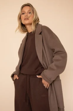 Sale Ryder Coat In Taupe Women Tops
