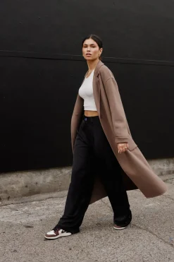 Sale Ryder Coat In Taupe Women Tops