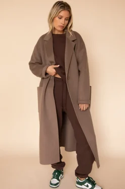 Sale Ryder Coat In Taupe Women Tops