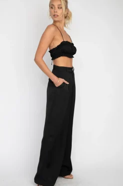 Sale Sasha Trouser In Black Women Bottoms