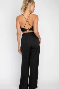 Sale Sasha Trouser In Black Women Bottoms