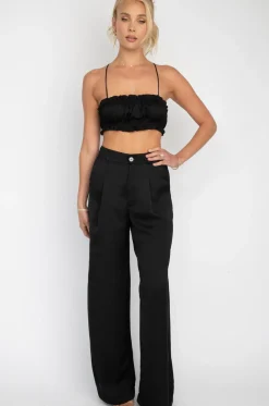 Sale Sasha Trouser In Black Women Bottoms