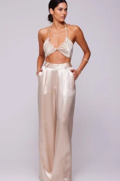 Best Sale Sasha Trouser In Champagne Women Bottoms