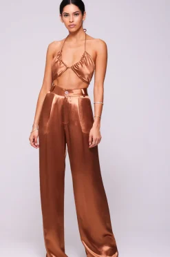 Store Sasha Trouser In Copper Women Bottoms