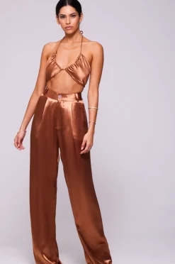 Store Sasha Trouser In Copper Women Bottoms