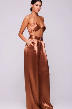 Store Sasha Trouser In Copper Women Bottoms