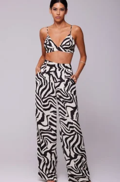 Fashion Sasha Trouser In Tigris Women Bottoms
