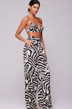 Fashion Sasha Trouser In Tigris Women Bottoms