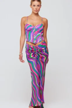 Online Sienna Corset In Candy Women Tops