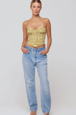 Best Sale Sienna Corset In Fava Women Tops