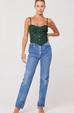 Best Sienna Corset In Sparrow Women Tops