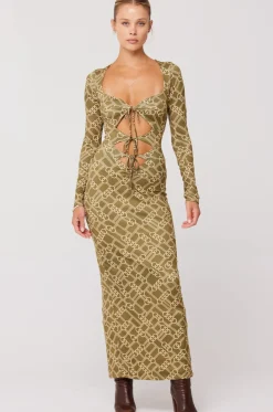 Cheap Simone Dress In Link Women Dresses