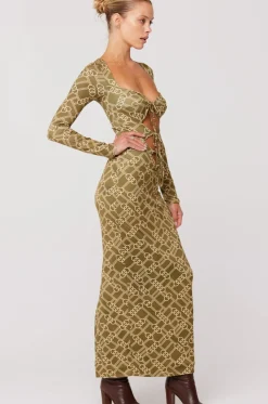 Cheap Simone Dress In Link Women Dresses