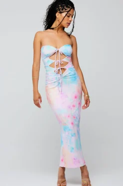 New Summer Midi In Serene Women Dresses