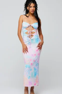 New Summer Midi In Serene Women Dresses