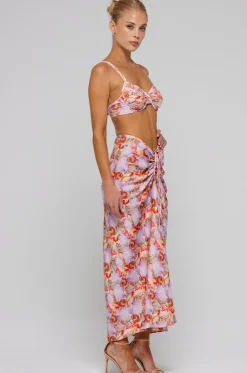 New Ziggy Skirt In Coral Women Bottoms