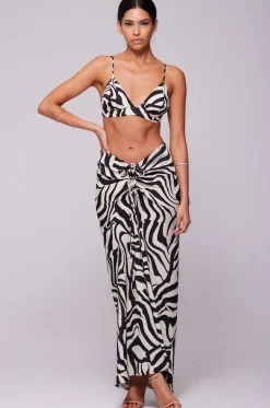 Outlet Ziggy Skirt In Tigris Women Bottoms